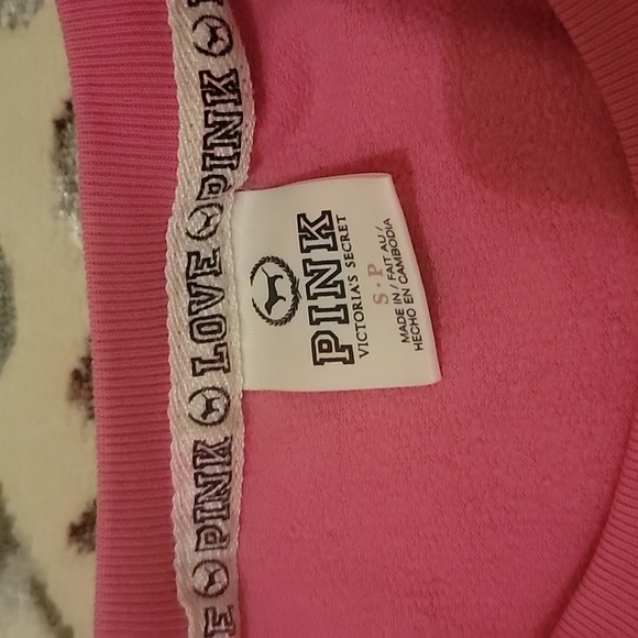 Victoria secret pink sweatshirt. Small - Picture 5 of 9